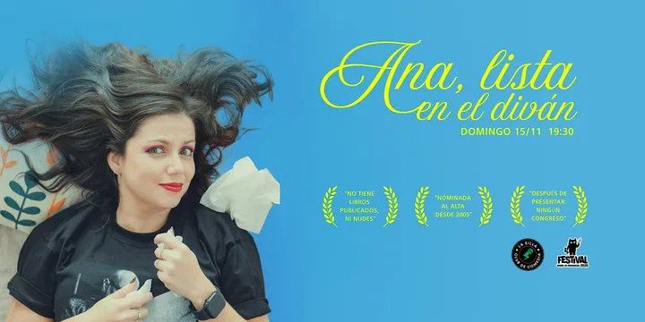 ANA, LISTA EN EL DIVAN WIP ANA FAINBERG
