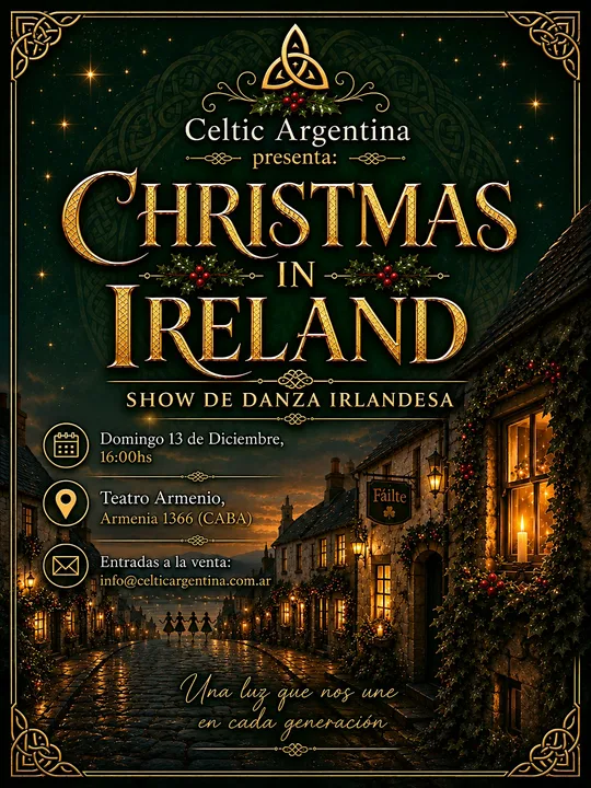 CHRISTMAS IN IRELAND - Show de Danza Irlandesa