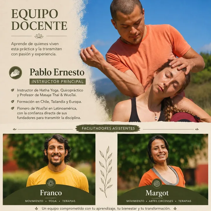 Retiro y Curso de Masaje Thai + Wuotai