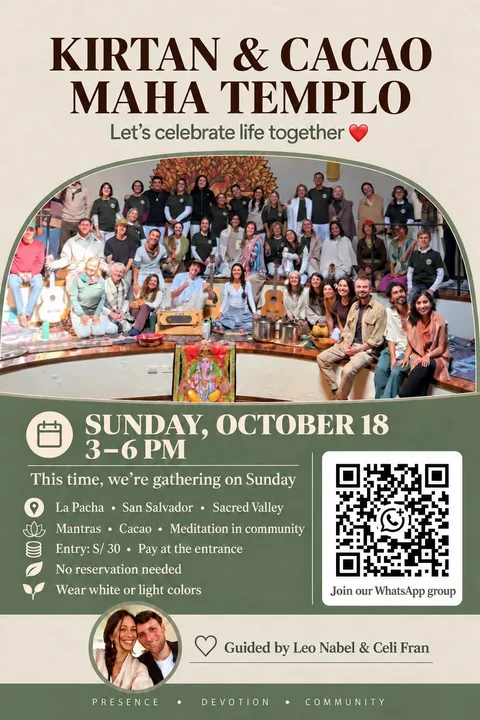 Mantras & Cacao: Monthly Kirtan