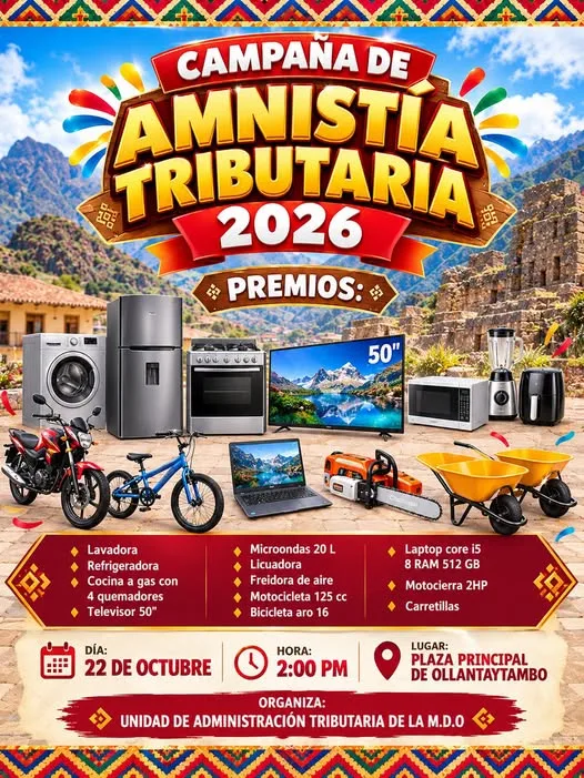 Campaña de Amnistía Tributaria 2026