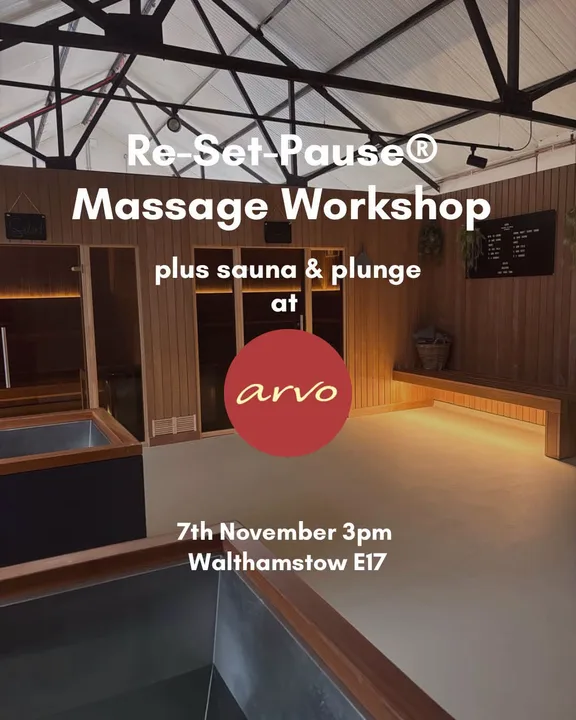 Re-Set-Pause Massage Workshop