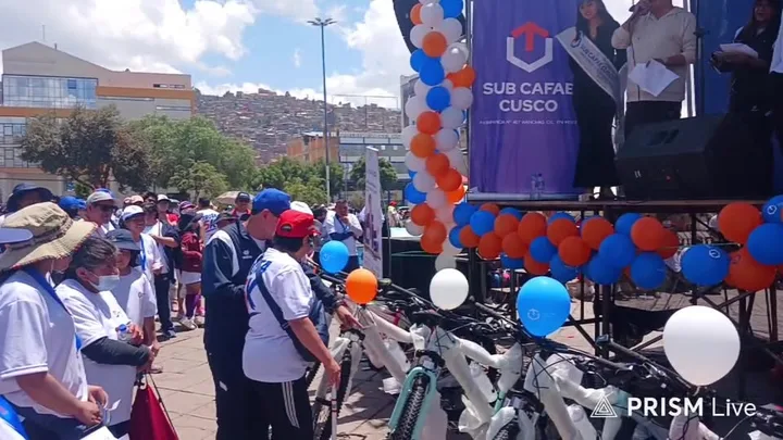 Ceremonia central por el 26.º aniversario del SUB CAFAE Cusco