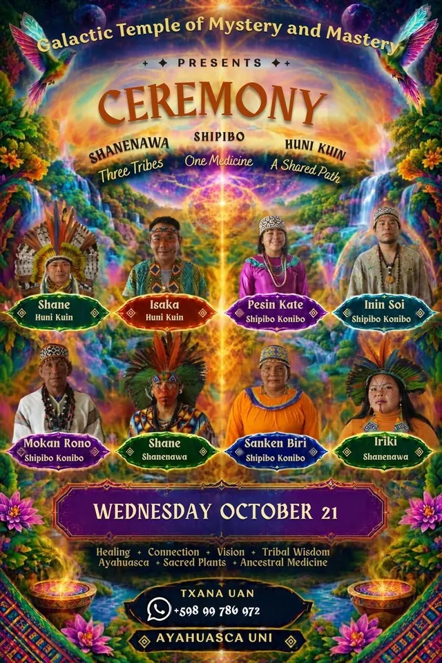 CEREMONIA SAGRADA DE AYAHUASCA