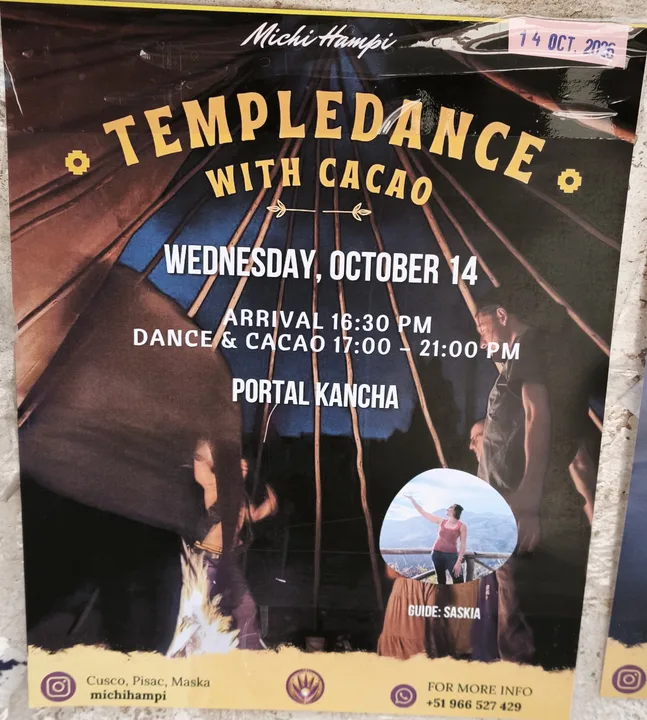 Templedance with Cacao