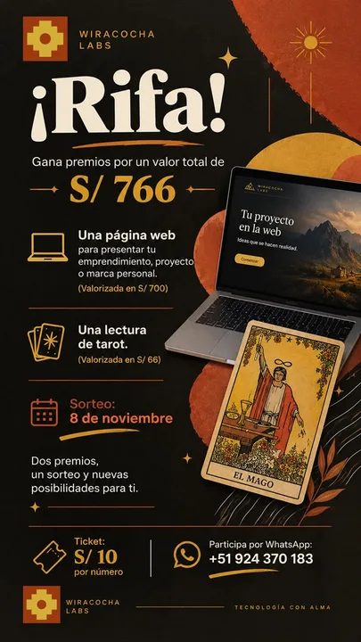 Wiracocha Labs Raffle
